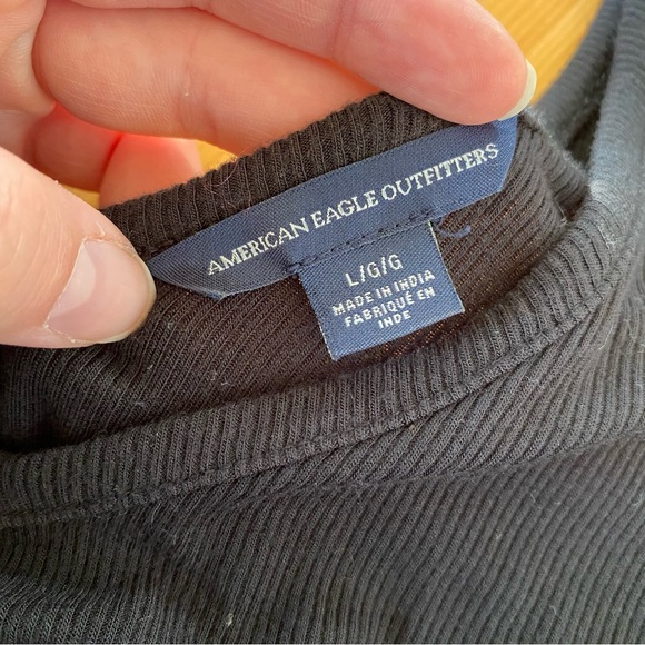 NWOT AEO Swing Midi with Exposed Lace Shoulders - Picture 6 of 16